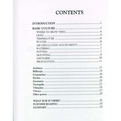 Bromeliads: a Cultural Manual, BSI International | Bromeliad Paradise